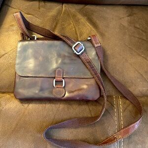 Jack Georges Dark Brown Messenger Bag